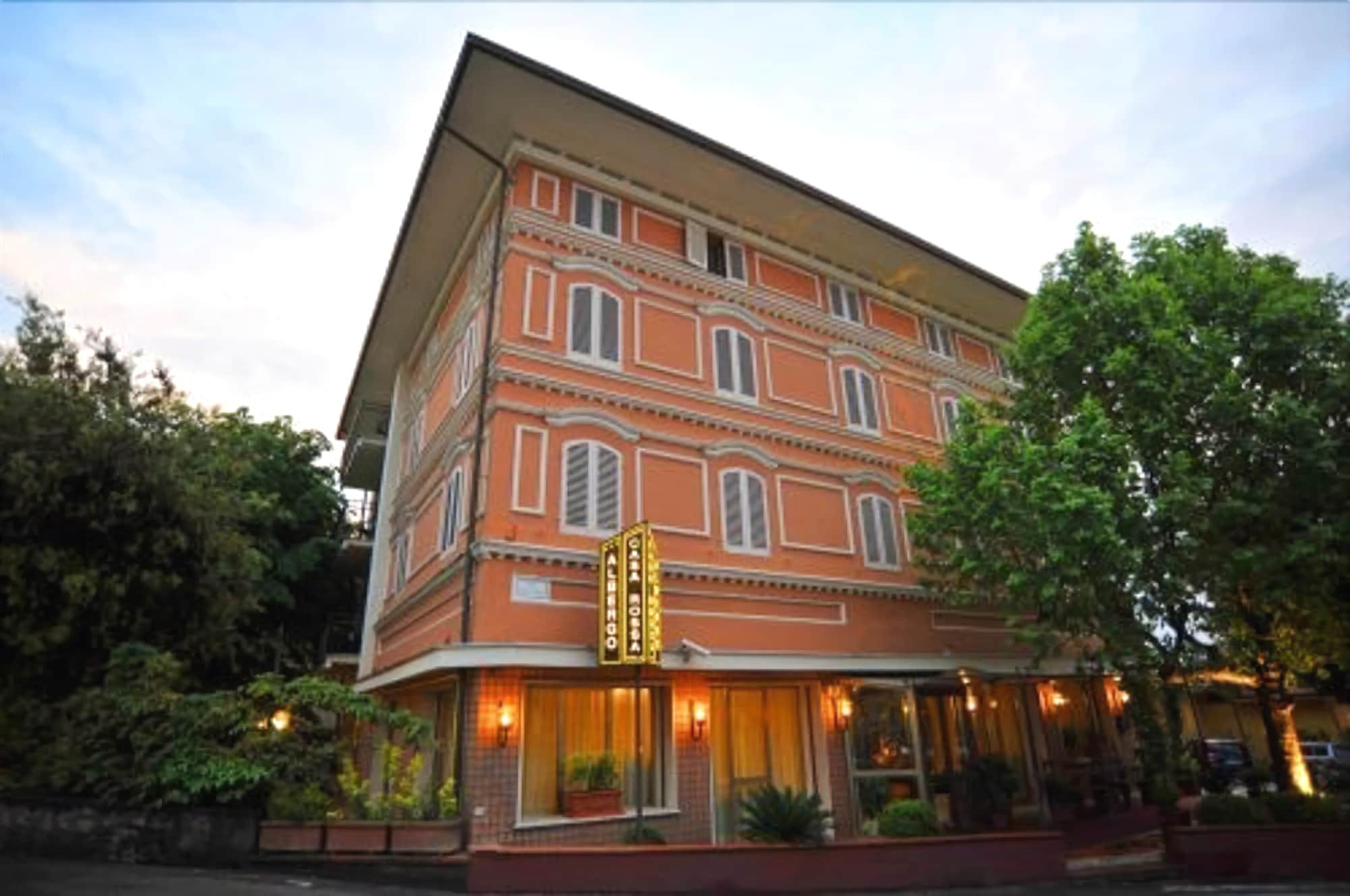 Hotel Casa Rossa Montecatini Terme Exteriér fotografie